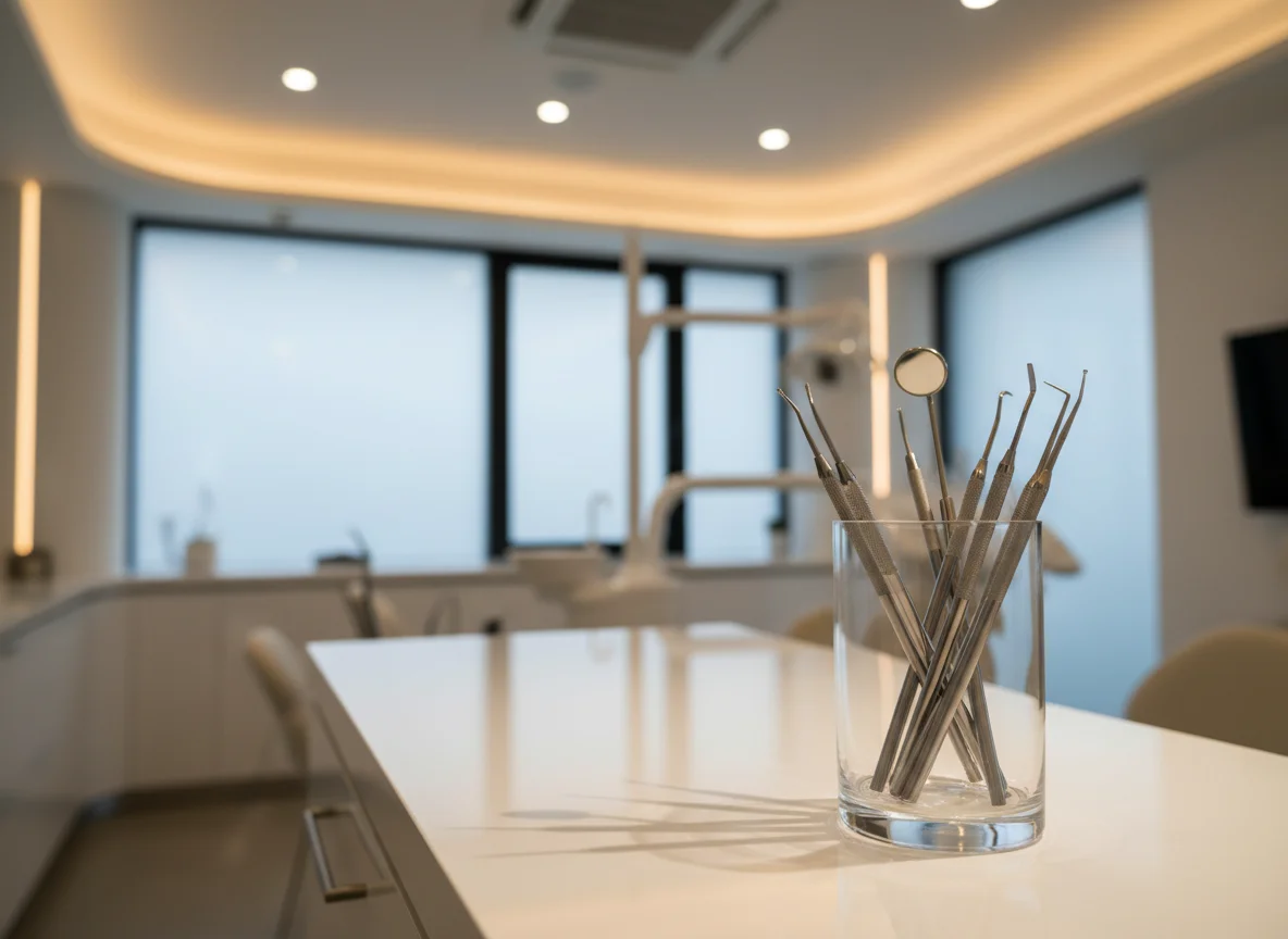 Modern clinic interior at Studio One Dental